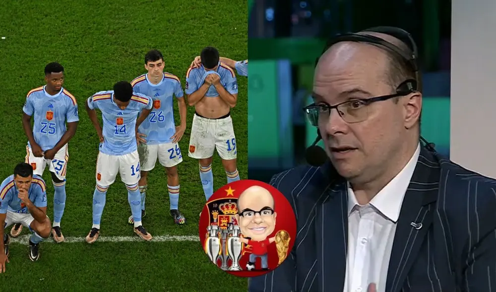 Mister Chip se mostró triste por la eliminación de su selección en el Mundial por tercer vez consecutiva. Foto: Composición LR/Mister Chip/AFP Mister Chip se mostró triste por la eliminación de su selección en el Mundial por tercer vez consecutiva. Foto: Composición LR/Mister Chip/AFP