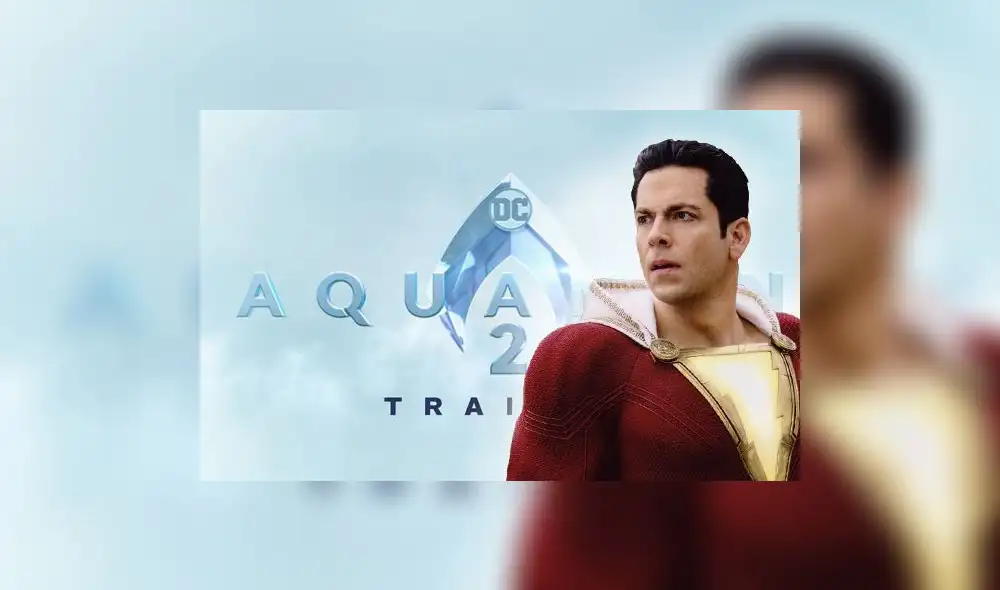 Shazam! 'trolea' a Aquaman 2 en medio del estreno de su nuevo tráiler [VIDEO]