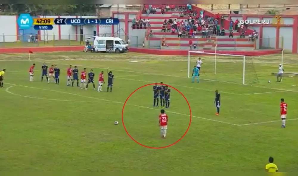 Mimbela y su espectacular gol de tiro libre para vencer a Cristal [VIDEO]