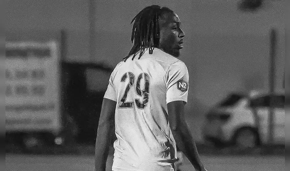 Adel Santana Mendy se formó en las divisiones inferiores del Olympique de Marsella. Foto: Twitter/Aubagne FC