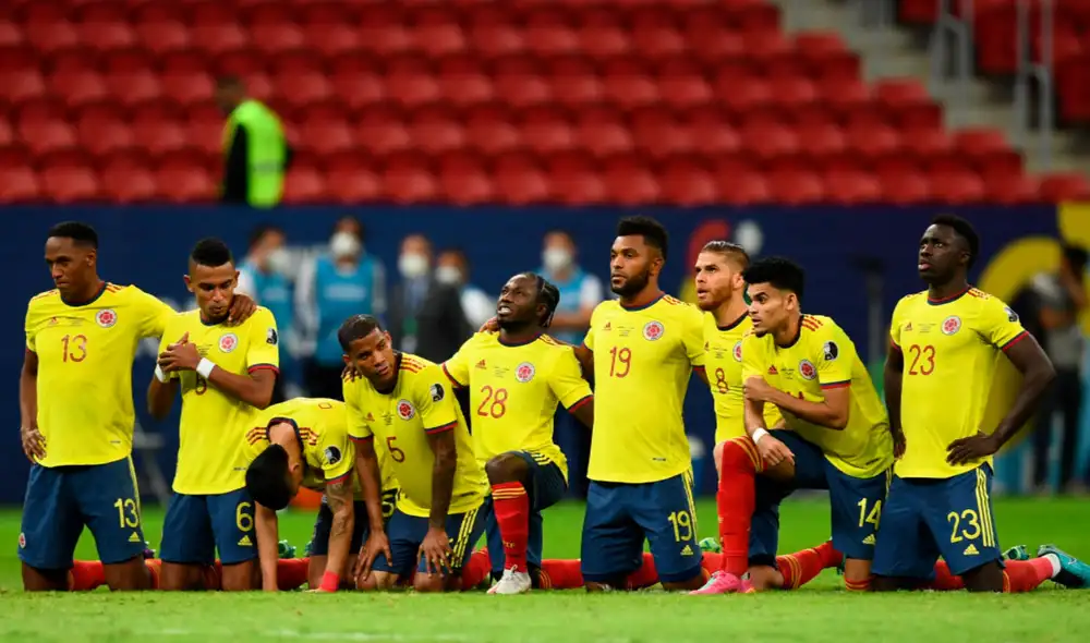 Colombia pasó a semifinales y se enfrentará al ganador de la llave entre Argentina y Ecuador. Foto: Twitter Copa América Colombia pasó a semifinales y se enfrentará al ganador de la llave entre Argentina y Ecuador. Foto: Twitter Copa América