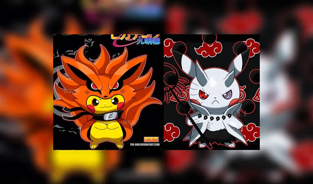 Pokémon: Artista dibujó a Pikachu como reconocidos personajes de anime y el resultado es genial [FOTOS]