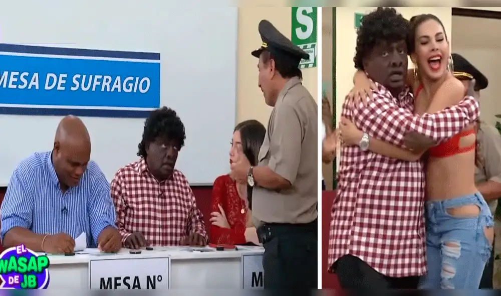 El Wasap de JB lanza parodia del Referéndum 2018 con Stephanie Valenzuela [VIDEO]