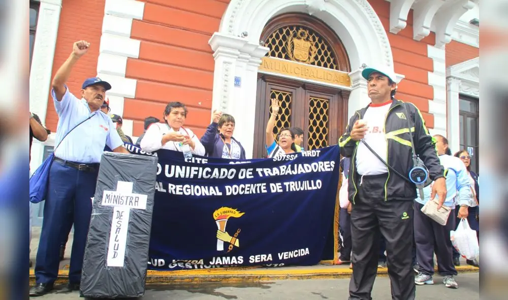 marcha trabajadores salud