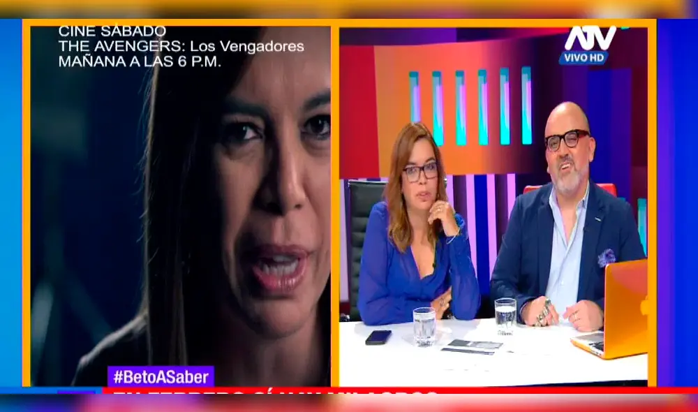 Beto Ortiz se burla de los llantos de Milagros Leiva pese a que trabajan en el mismo canal [VIDEO]