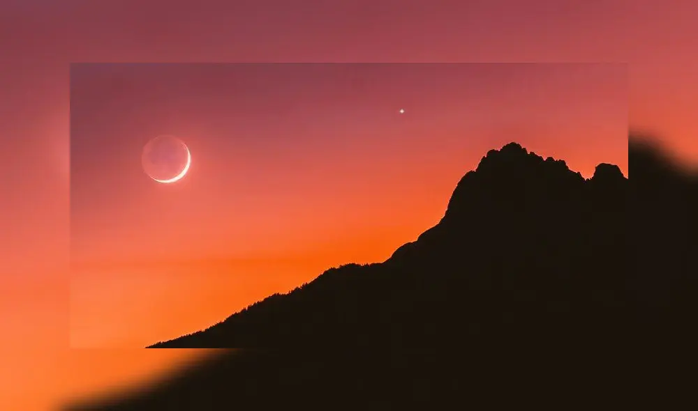 La Luna y Venus aparecen juntos en el cielo y ofrecen espectáculo [FOTOS Y VIDEO]