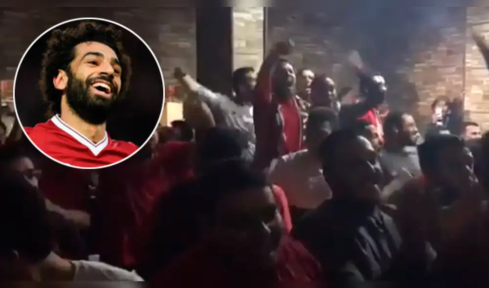 Liverpool vs Roma: Hinchas egipcios celebraron goles de Mohamed Salah