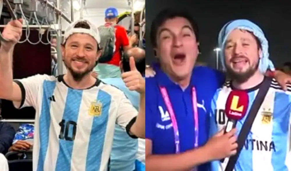 Luisito Comunica efusivo tras victoria de Argentina ante Francia. Foto: composición LR/ captura de Latina/ @luisitocomunica/Instagram Luisito Comunica efusivo tras victoria de Argentina ante Francia. Foto: composición LR/ captura de Latina/ @luisitocomunica/Instagram