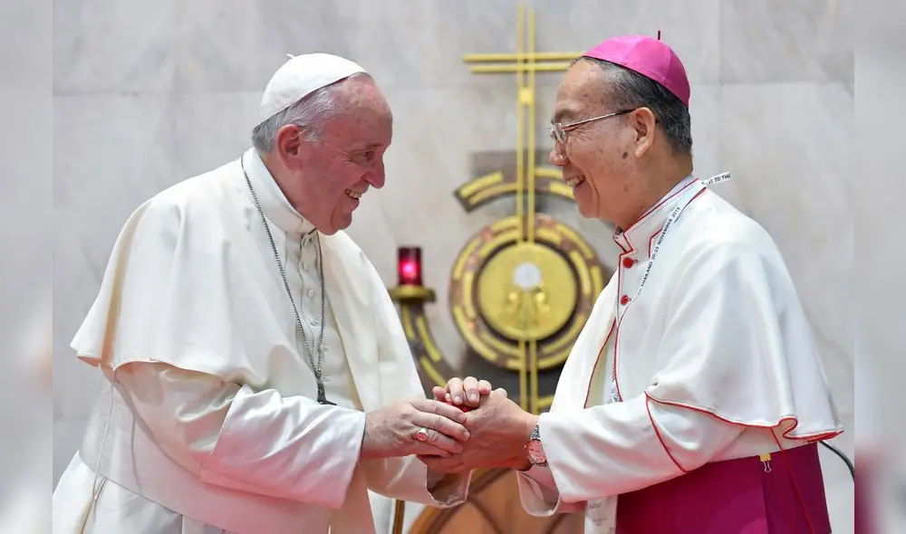 El papa Francisco aterrizó en Japón en la segunda etapa de su gira asiática. Foto: AFP.