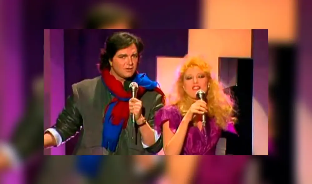 Camilo Sesto y Audrey Landers - Mi amor. (Imagen: Captura video) Camilo Sesto y Audrey Landers - Mi amor. (Imagen: Captura video)