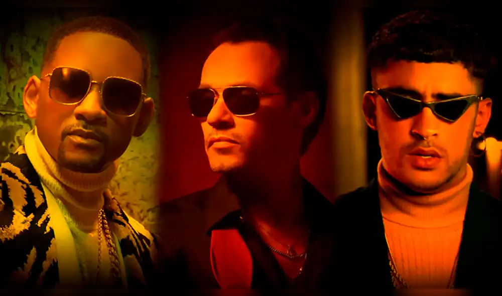 Marc Anthony, Will Smith y Bad Bunny lanzan videoclip de 'Está Rico'