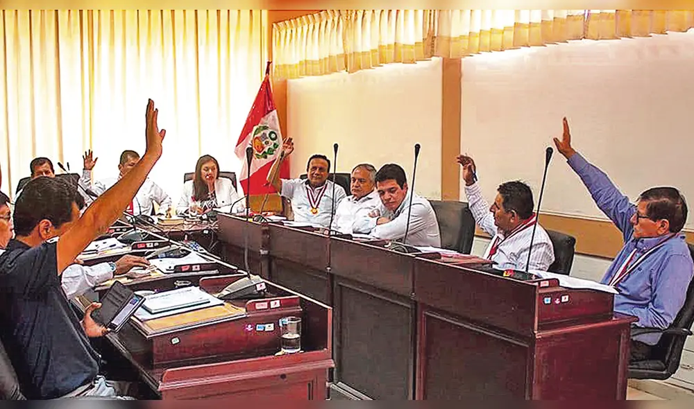 Aprobación. Consejeros regionales aprobaron por mayoría presupuesto para el año fiscal 2020.