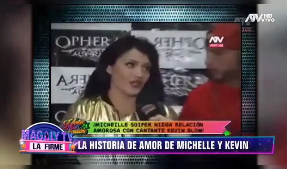 Michelle Soifer y Kevin Blow: las infidelidades en la historia de amor