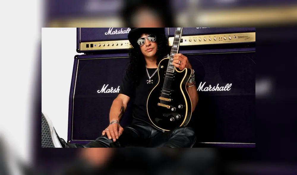 Slash, el guitarristas de Guns N’ Roses, está de cumpleaños hoy 23 de julio. Foto: NME Award al Mejor Guitarrista.