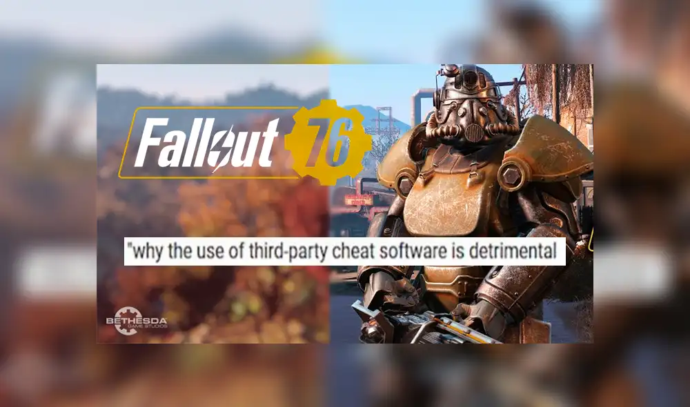 Bethesda pide escribir ensayos sobre por qué usar cheats es malo a usuarios baneados [FOTO]