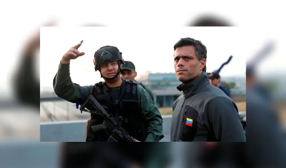 Venezuela amaneció el 30 de abril pasado con la noticia de que militares sublevados habían soltado al dirigente opositor Leopoldo López, en el marco de la 'Operación Libertad'. Foto: difusión