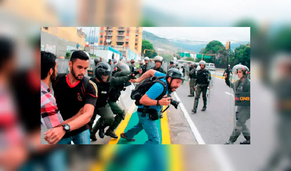 Denuncian que 11 periodistas fueron detenidos durante atentado contra Maduro 
