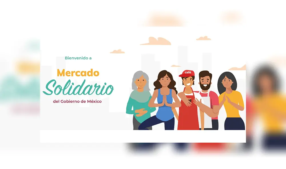 Mercado Solidario es una iniciativa impulsada por la Secretaría de Economía. Foto: Captura.