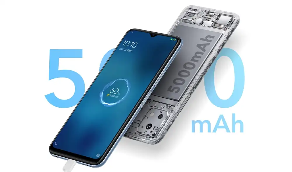 Batería de 5.000 mAh. Foto: Vivo
