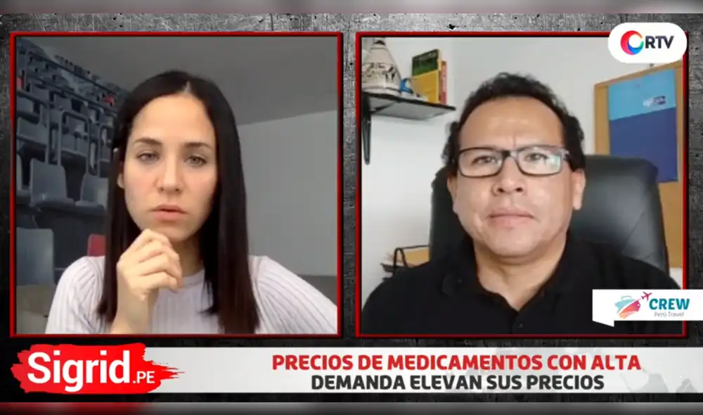 Javier Llamoza en programa Sigrid.pe