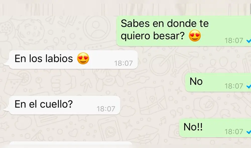 WhatsApp: joven le juega una broma en doble sentido a su novia y termina 'trolleada'