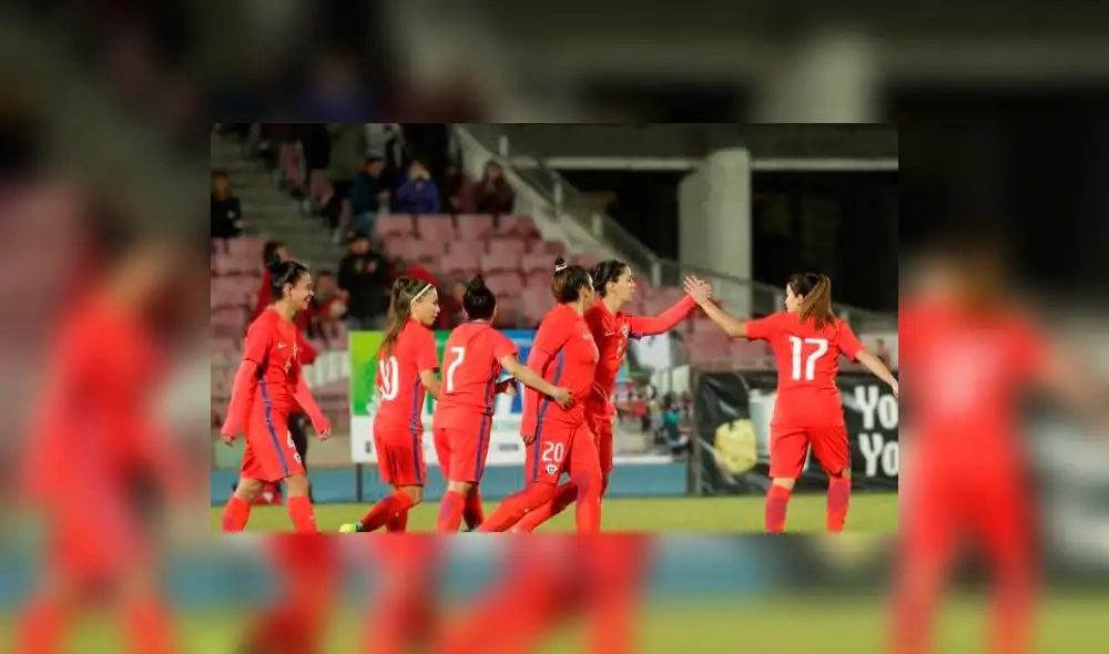 Fútbol femenino: Chile aplastó a Perú en partido amistoso