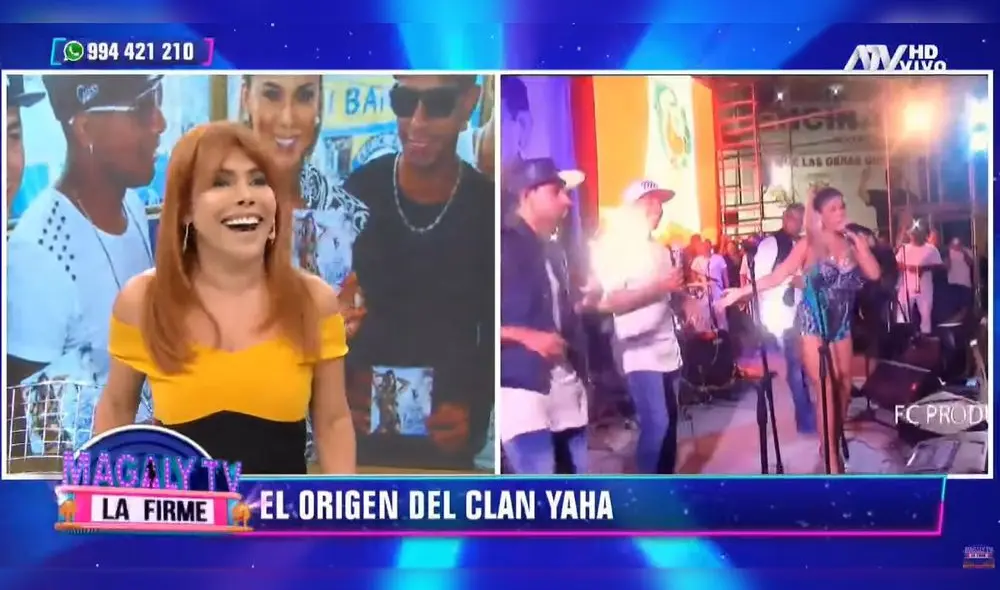Magaly Medina responde al "Clan de la Yaha" Magaly Medina responde al "Clan de la Yaha"