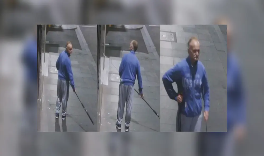 Hombre roba costoso collar Versace con una caña de pescar [VIDEO] 