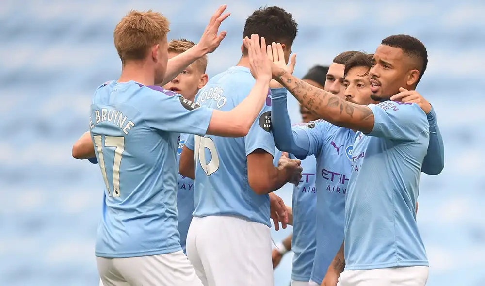 Manchester City fue sancionado con dos años de no poder Jugar la Champions League por no cumplir el Fair Play financiero. Foto: EFE.