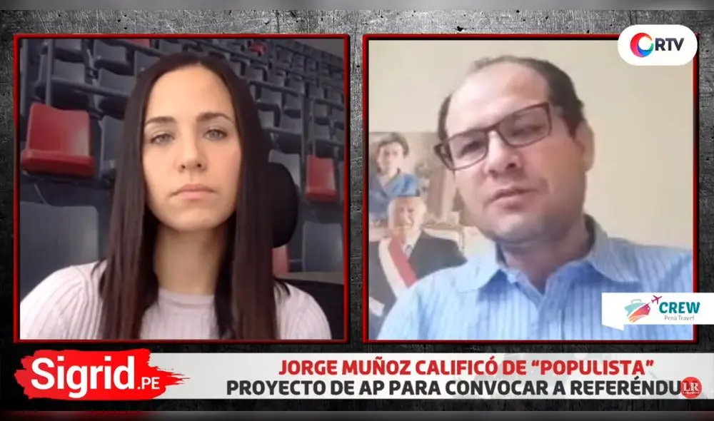 Congresista Hans Troyes, de Acción Popular, en Sigrid.pe. Parlamentario sostiene que remoción de Rafael Rey, José Chlimper y Elmer Cuba, no traerá problemas.