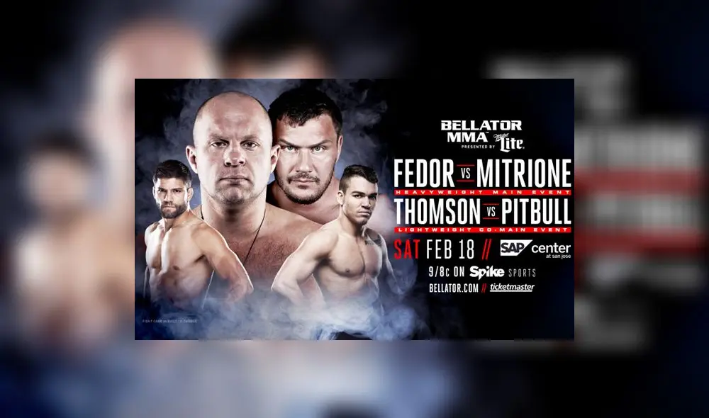 Fedor Emelianenko vs. Matt Mitrione: Pelea estelar del Bellator 172 fue cancelada