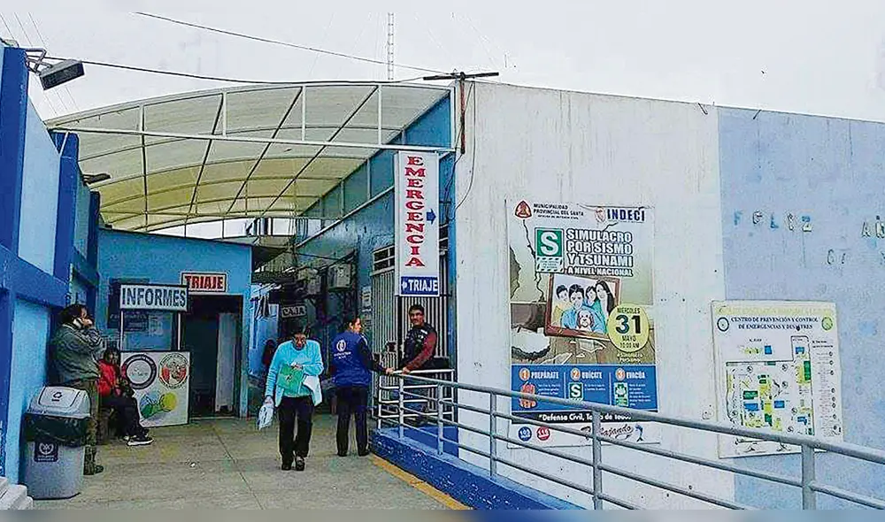 Bebé muere en Hospital La Caleta de Chimbote. Bebé muere en Hospital La Caleta de Chimbote.