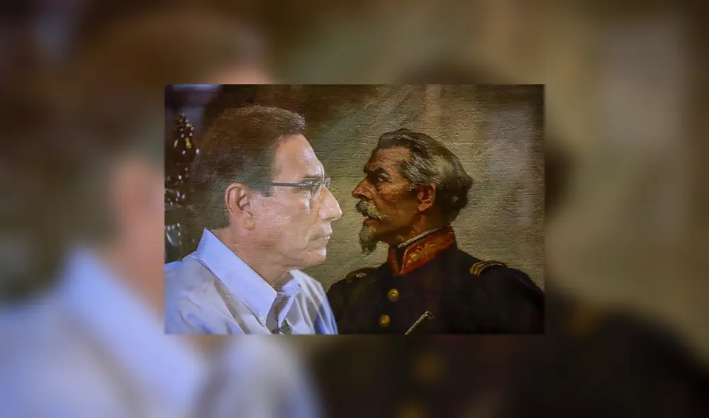 Martín Vizcarra en su primera entrevista del presidente Vizcarra luego del cierre constitucional del Congreso.  Foto: Presidencia.