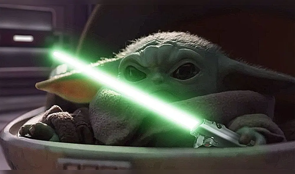 Baby Yoda se enfrenta a Palpatine