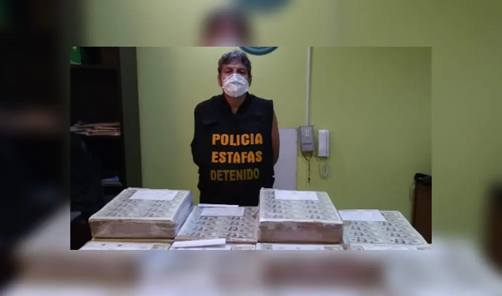 Sujetos serán denunciados por el presunto delito contra el orden financiero. (Foto: Policía)