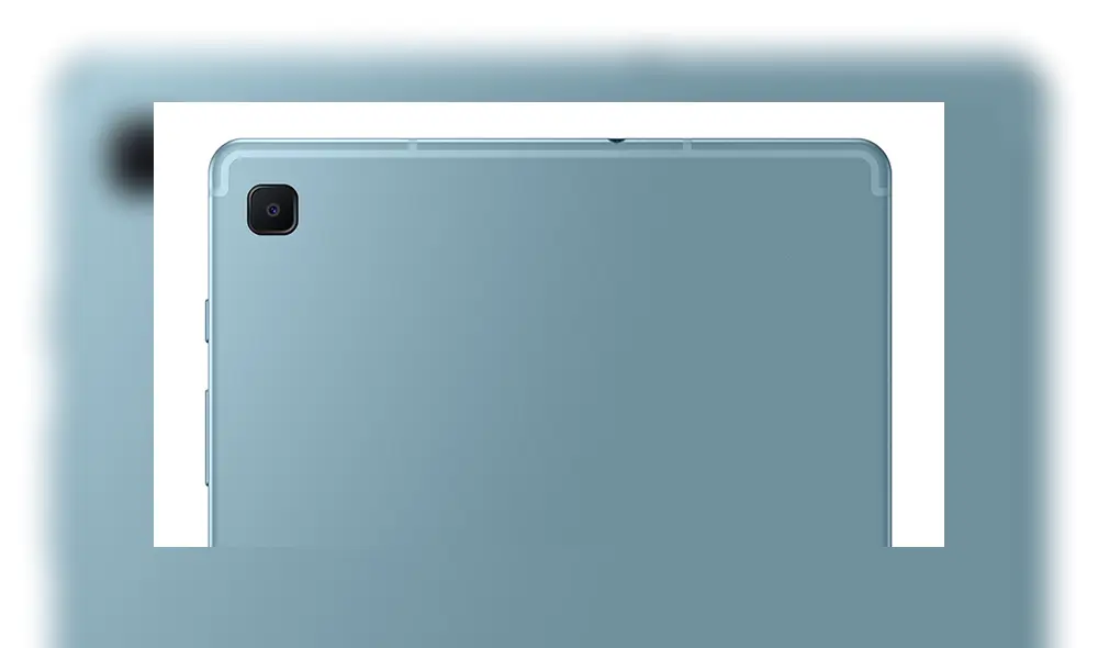 La Galaxy Tab S6 Lite posee una sola cámara trasera de 8 megapíxeles.