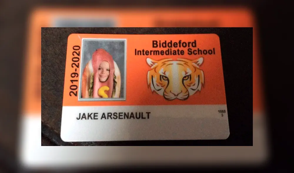 Niño elige impensado disfraz para lucirlo en su foto oficial de colegio [FOTOS]