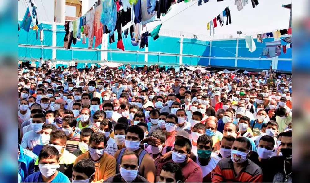 El, penal de Chiclayo alberga a 4,600 internos, los que no reciben atención adecuada de la Desa. El, penal de Chiclayo alberga a 4,600 internos, los que no reciben atención adecuada de la Desa.