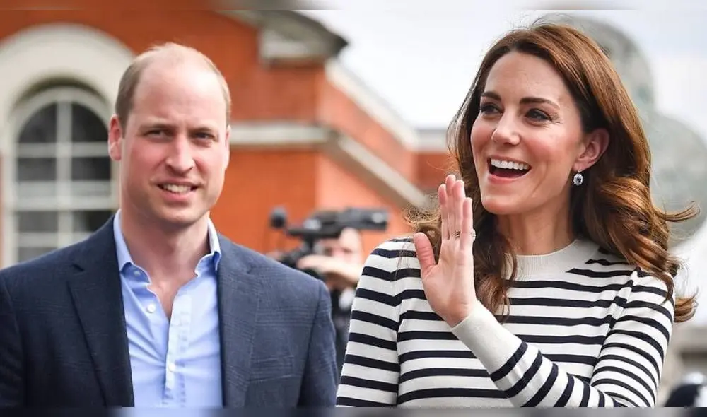 Kate y William se emocionaron al escuchar a un niño indicar que se siente orgulloso de su madre enfermera. (Foto: AFP)