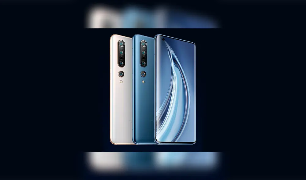 Los modelos disponibles para el Xiaomi Mi 10 Pro 5G.