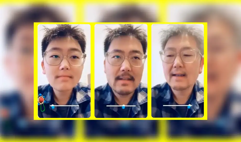 Time Machine, el nuevo filtro de Snapchat.