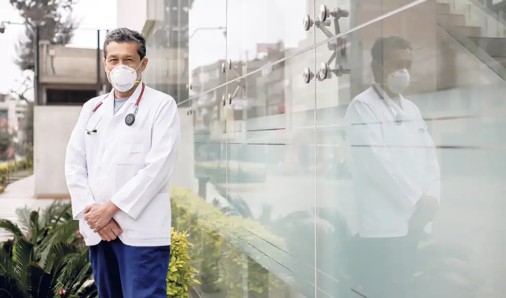 Lidera. Médico-investigador y catedrático de la U. Cayetano Heredia, Dr. Germán Málaga. (Foto: Antonio Melgarejo)