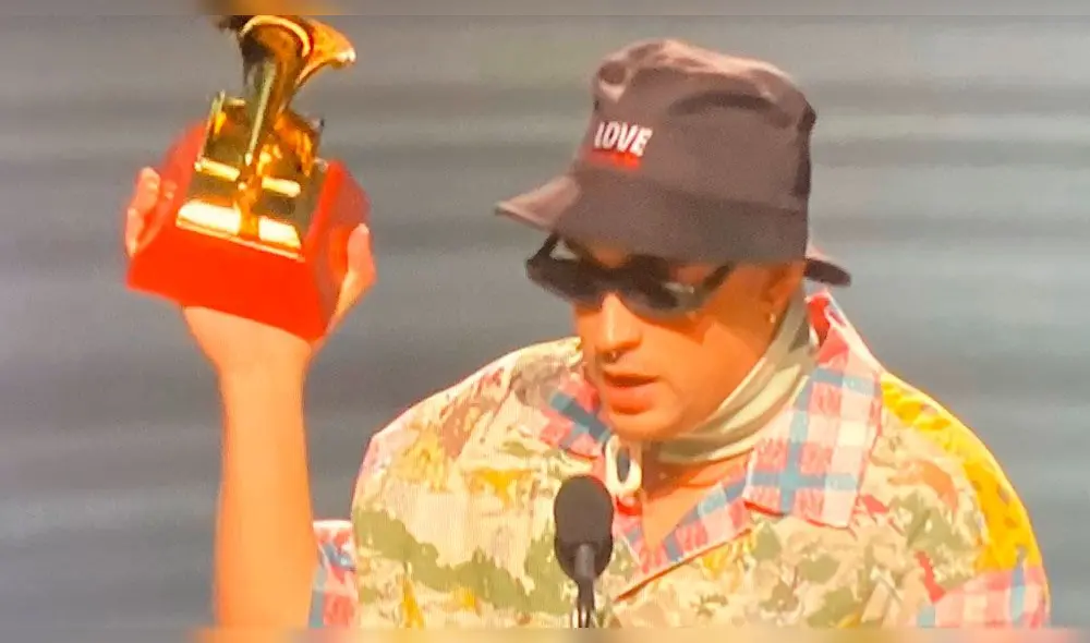 Bad Bunny defiende al reggaetón en los Latin Grammy 2019