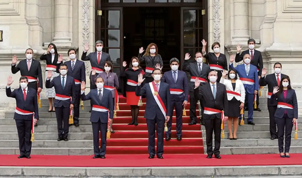 Actual gabinete ministerial es liderado por Walter Martos. Foto: Juan Pablo Azabache