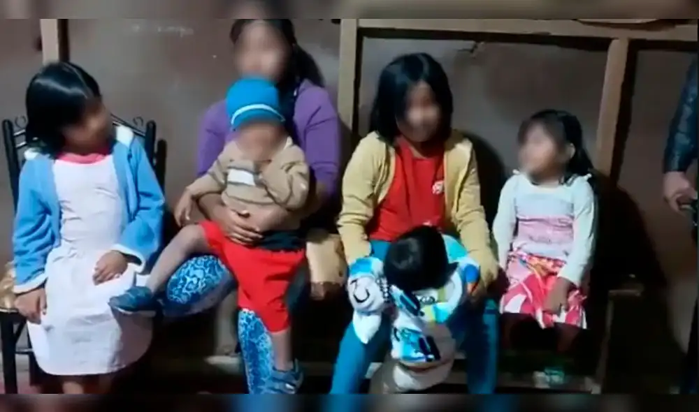 El padre de los niños falleció en un accidente de tránsito y su madre está en Apurímac.