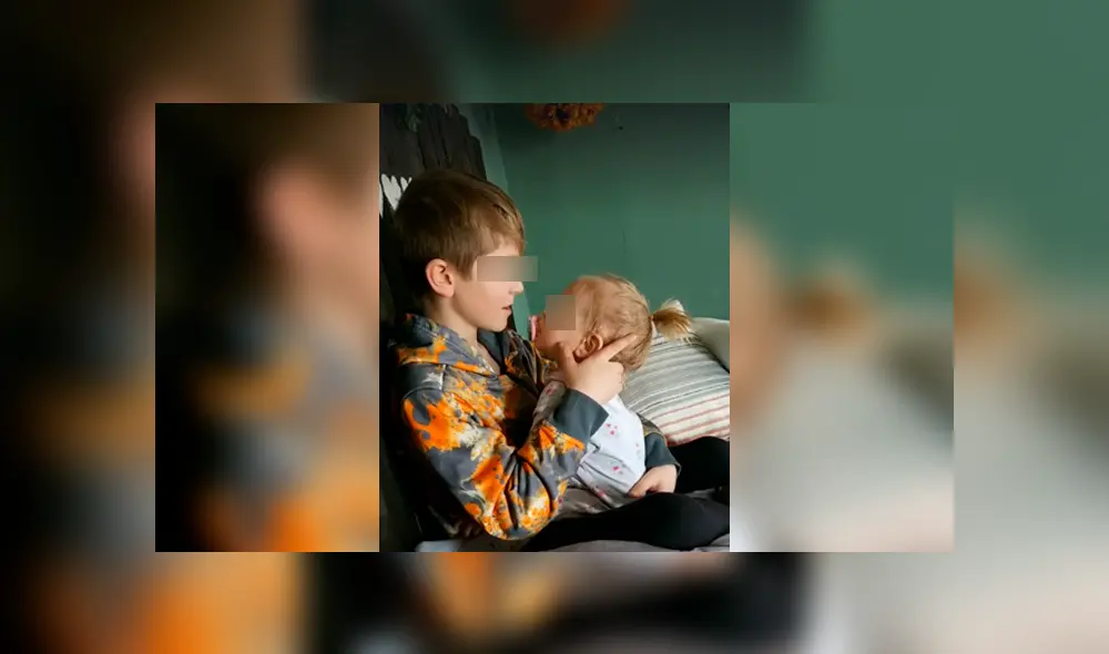 Desliza a la izquierda para ver el tierno gesto que conmovió a los usuarios de Facebook. Foto: Captura. Desliza a la izquierda para ver el tierno gesto que conmovió a los usuarios de Facebook. Foto: Captura.