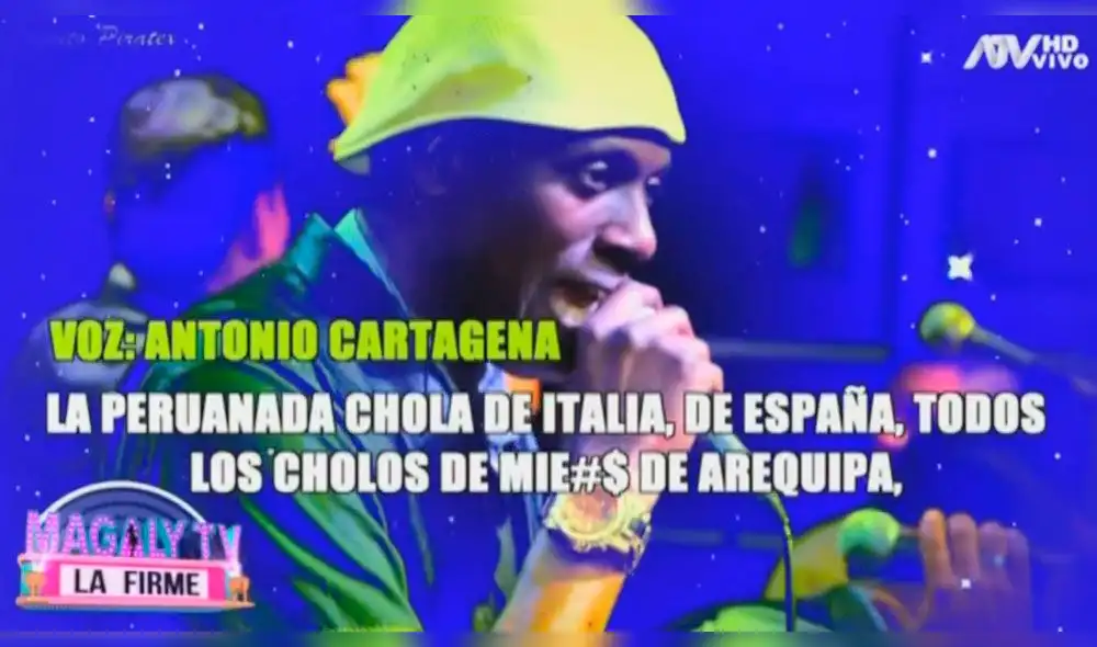 Antonio Cartagena lanzó fuertes comentarios.
