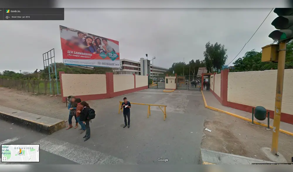 Google Maps: recorre la UNMSM y pilla a su novio en curioso momento [FOTOS]
