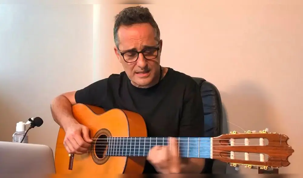 El compositor se inspiró en el coronavirus y en la letra propone diversos saludos que no requieren contacto con la mano. (Foto: Captura)