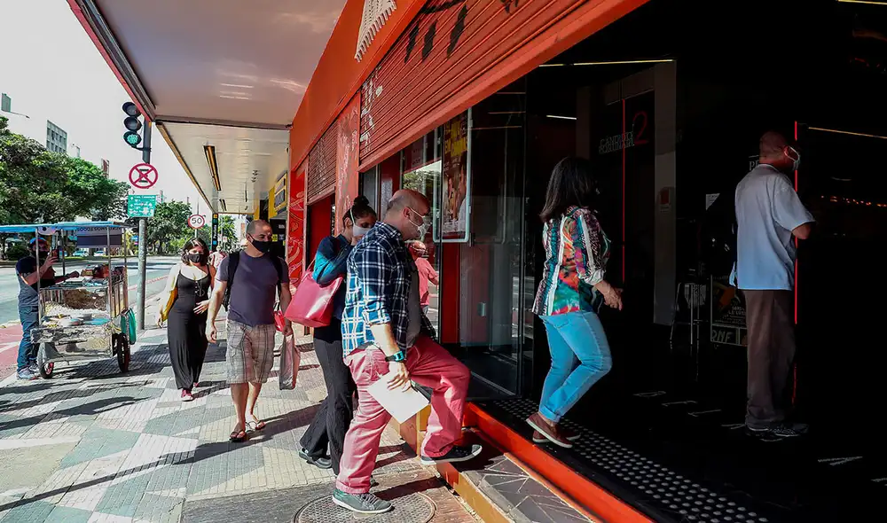 Brasil es el país con más contagios y muertos por coronavirus en la región. Foto: EFE